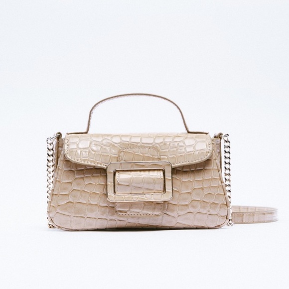 Zara Handbags - NWT Zara buckle crossbody bag
